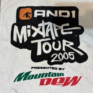 Rare Vintage And1 Mixtape Tour 2005 Towel - Signed